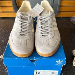 Adidas Handball Spezial Men's Light Gray Sneakers